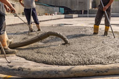Concretagem em obra